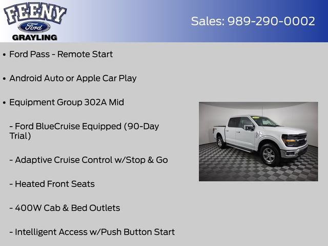 Certified 2024 Ford F150 XLT w/ Equipment Group 302A MID AWD/4WD image 8