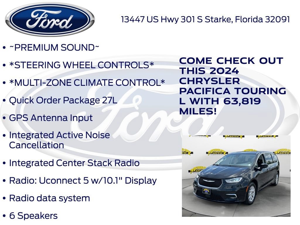 Used 2024 Chrysler Pacifica Touring-L FWD image 17