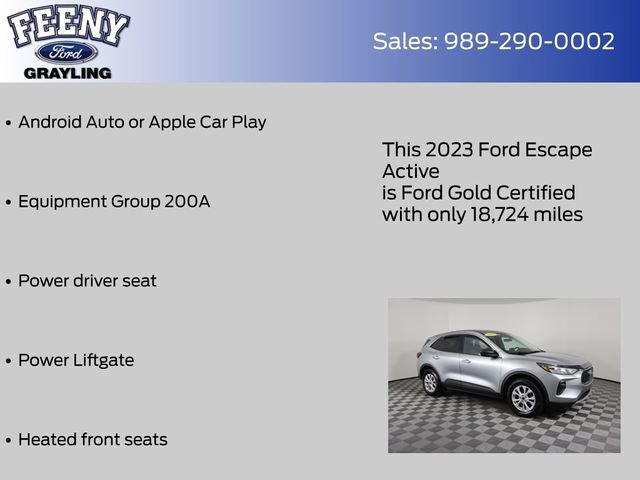 Certified 2023 Ford Escape Active AWD/4WD image 11