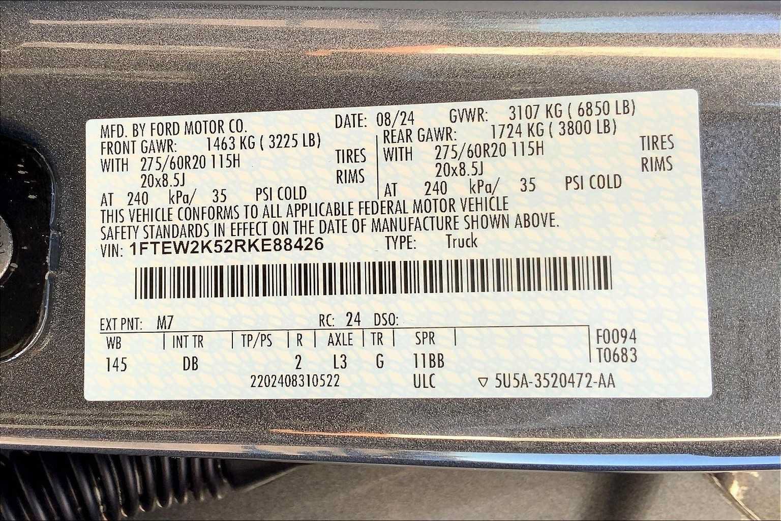 Certified 2024 Ford F150 STX RWD image 34