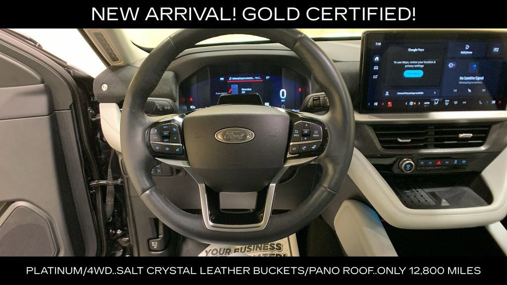 Certified 2025 Ford Explorer Platinum w/ LUX Leather Package AWD/4WD image 39