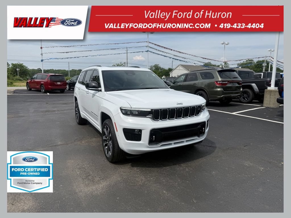 Used 2021 Jeep Grand Cherokee L Overland w/ Advanced Protech Group III AWD/4WD 360° Tour