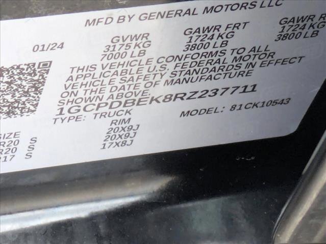 Used 2024 Chevrolet Silverado 1500 Custom w/ LPO, Dark Essentials Package image 22