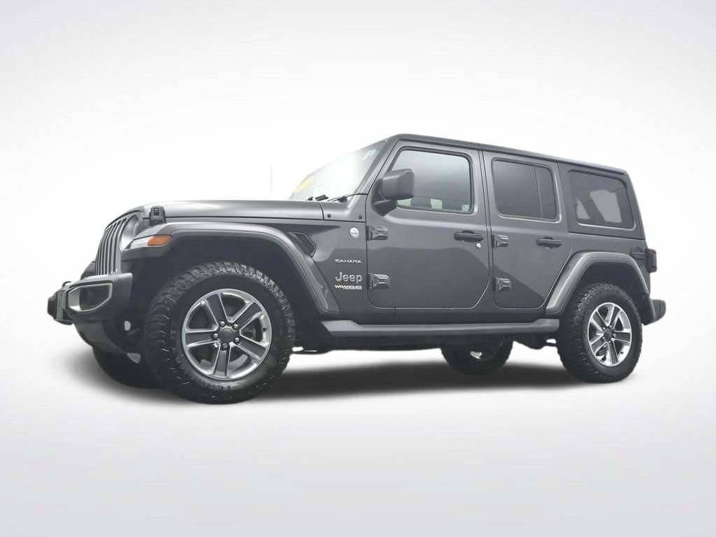 Used 2020 Jeep Wrangler Unlimited Sahara w/ Dual Top Group AWD/4WD image 37