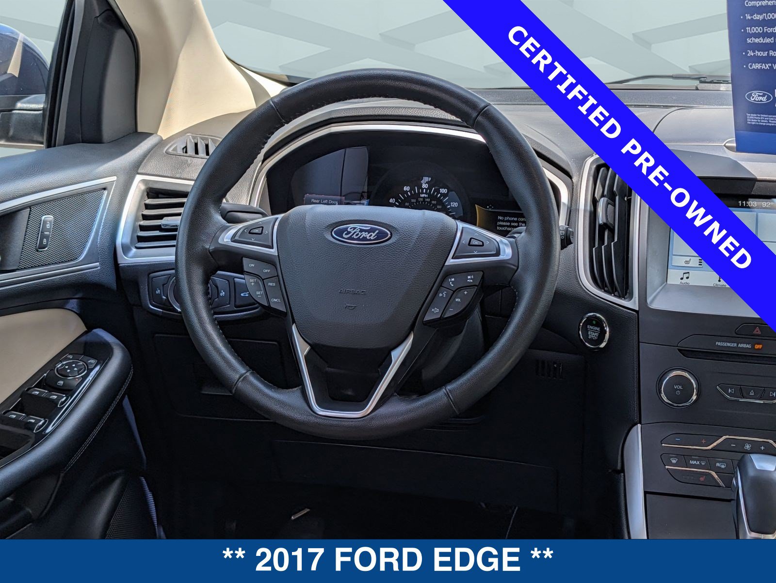 Certified 2017 Ford Edge SEL w/ Equipment Group 201A FWD image 18