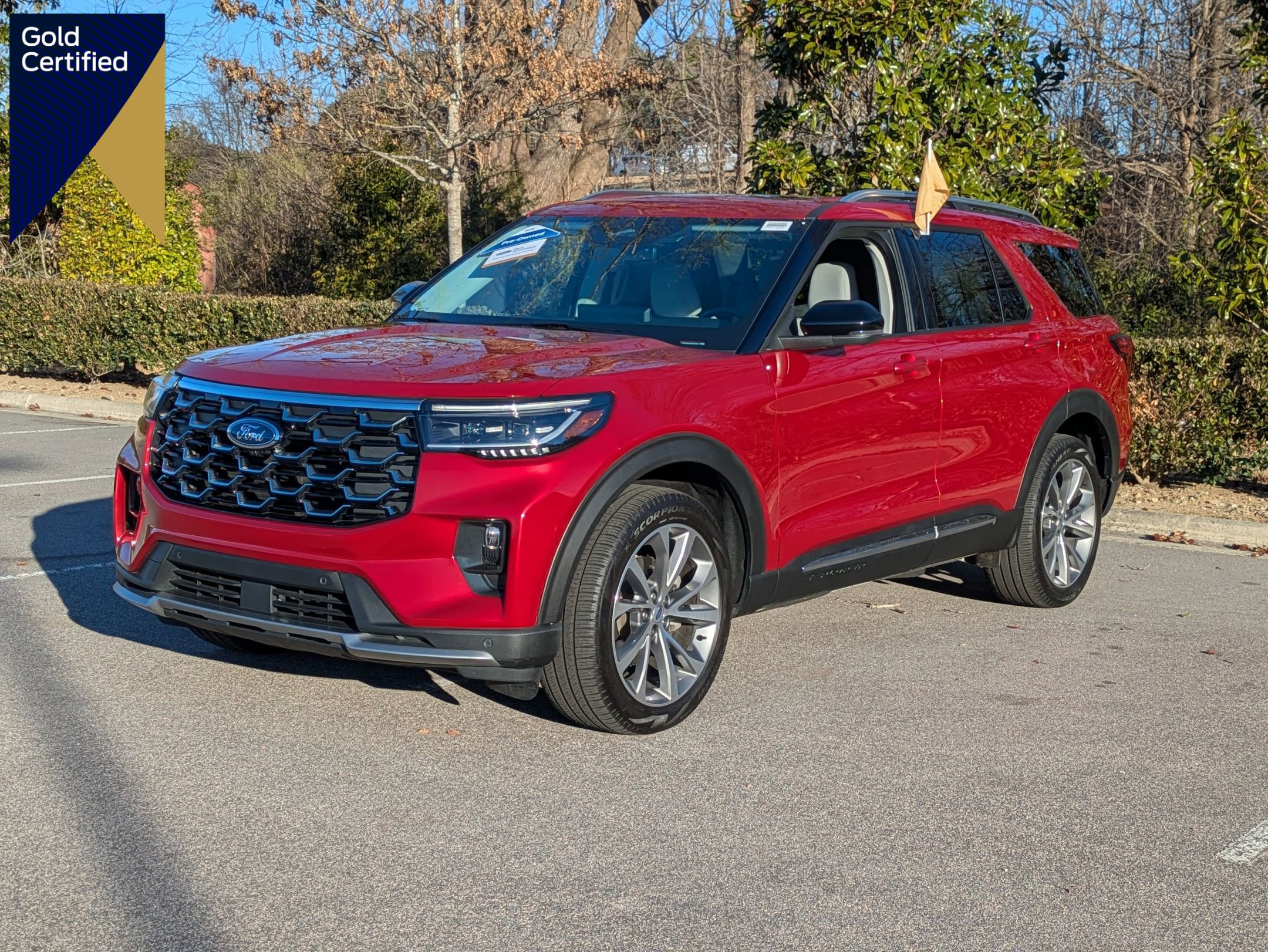 Certified 2025 Ford Explorer Platinum w/ Ultimate Package