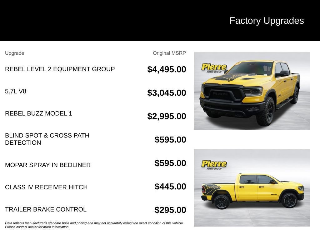 Used 2023 RAM 1500 Rebel w/ Rebel Level 2 Equipment Group AWD/4WD image 14