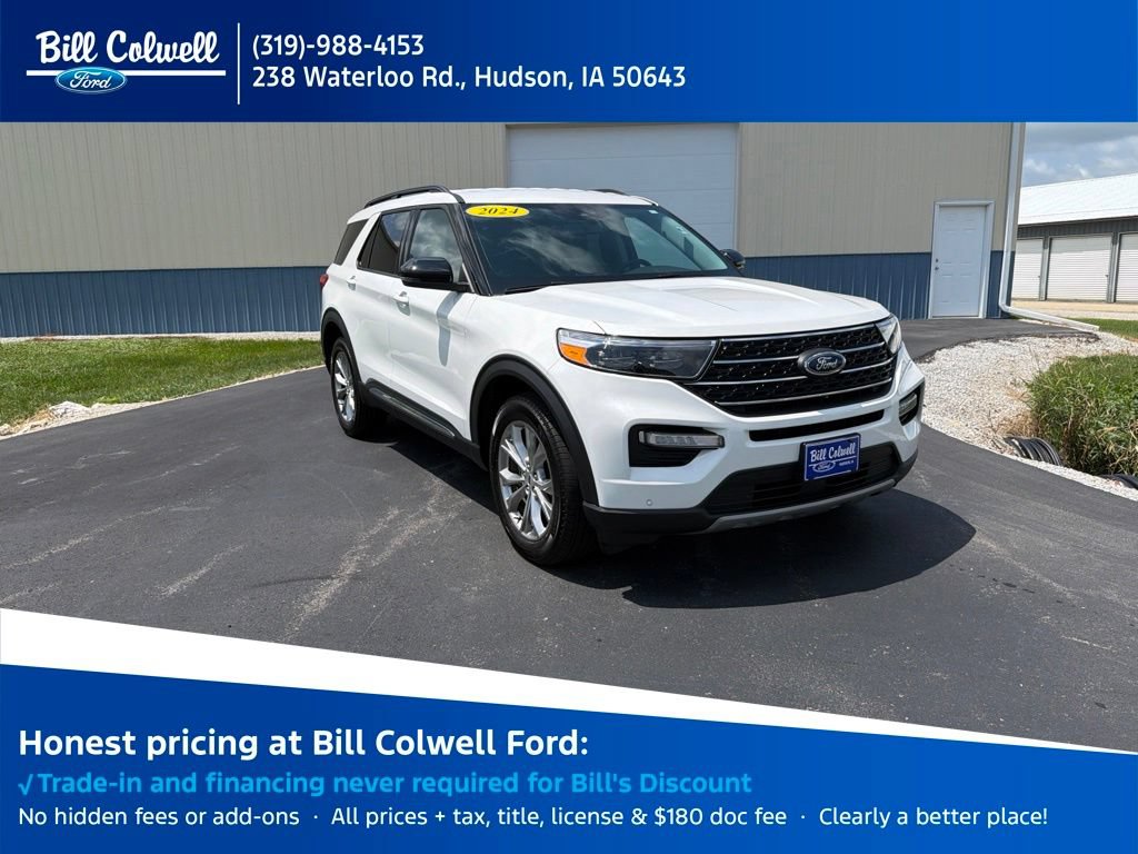 Certified 2024 Ford Explorer XLT w/ Equipment Group 202A