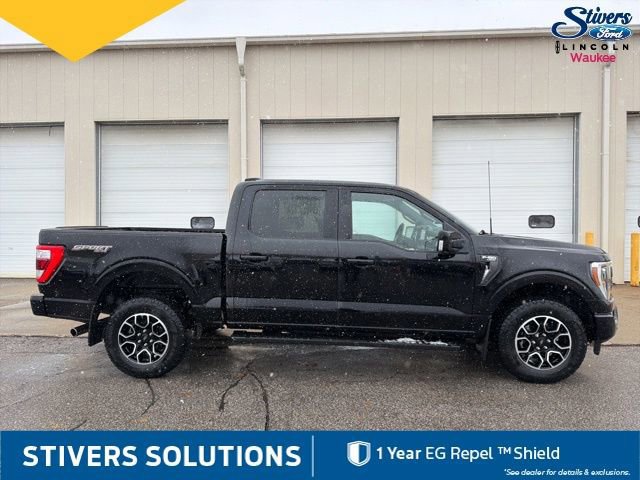 Certified 2022 Ford F150 Lariat w/ Equipment Group 502A High image 3