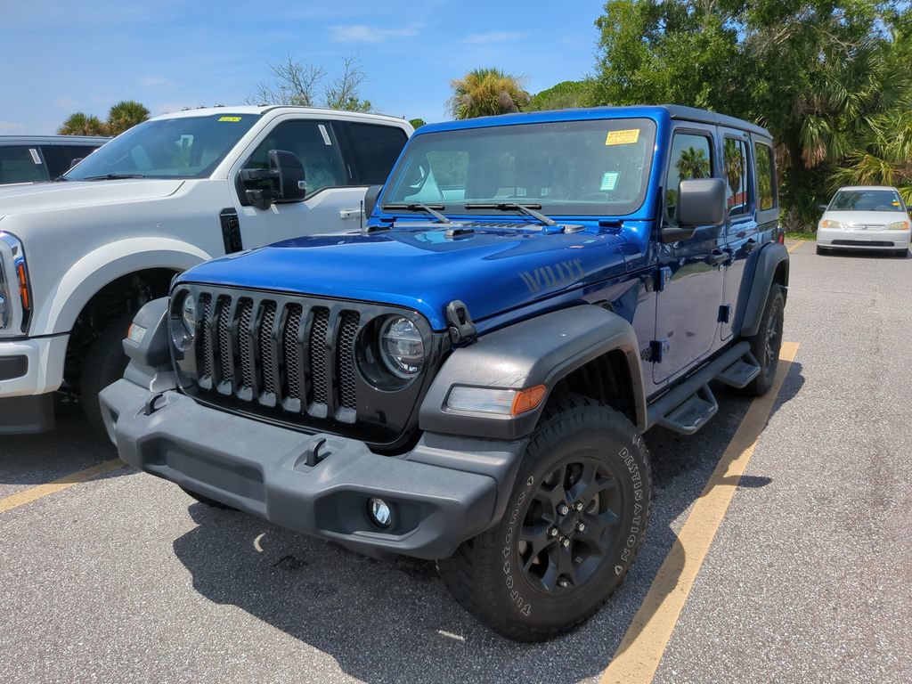 Used 2020 Jeep Wrangler Unlimited Sport AWD/4WD image 3