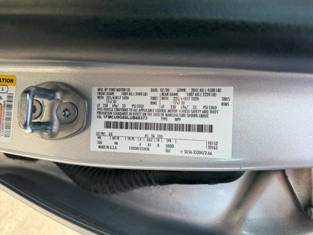 Certified 2020 Ford Escape SE AWD/4WD image 25