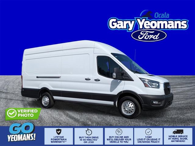 Certified 2024 Ford Transit 350 148 High Roof Extended w/ Exterior Upgrade Package RWD image 1