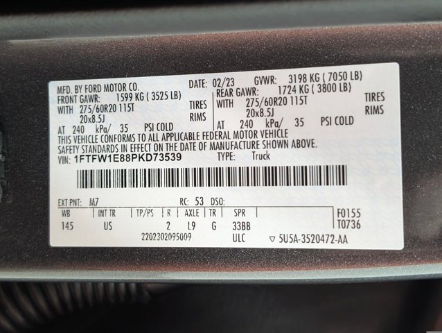 Certified 2023 Ford F150 XLT w/ Equipment Group 302A High AWD/4WD image 26