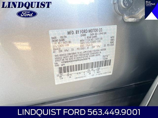 Certified 2024 Ford Explorer XLT w/ Equipment Group 202A AWD/4WD image 21