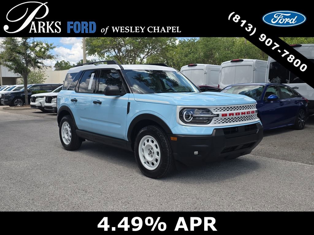 Certified 2025 Ford Bronco Sport Heritage w/ Convenience Package