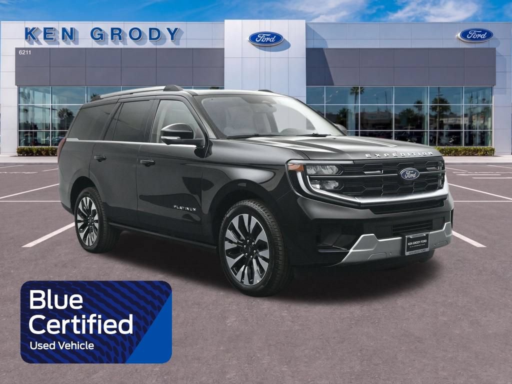 Certified 2025 Ford Expedition Platinum w/ Driver's Package AWD/4WD 360° Tour