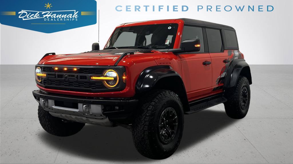 Certified 2022 Ford Bronco Raptor