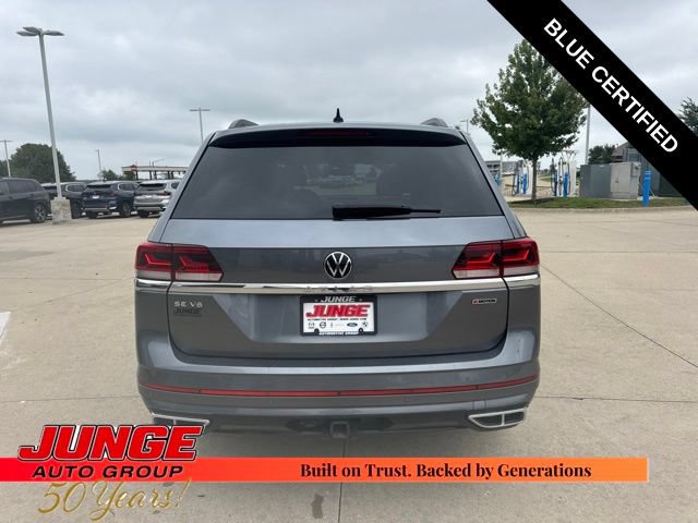 Used 2021 Volkswagen Atlas SE w/ Panoramic Sunroof Package AWD/4WD image 6