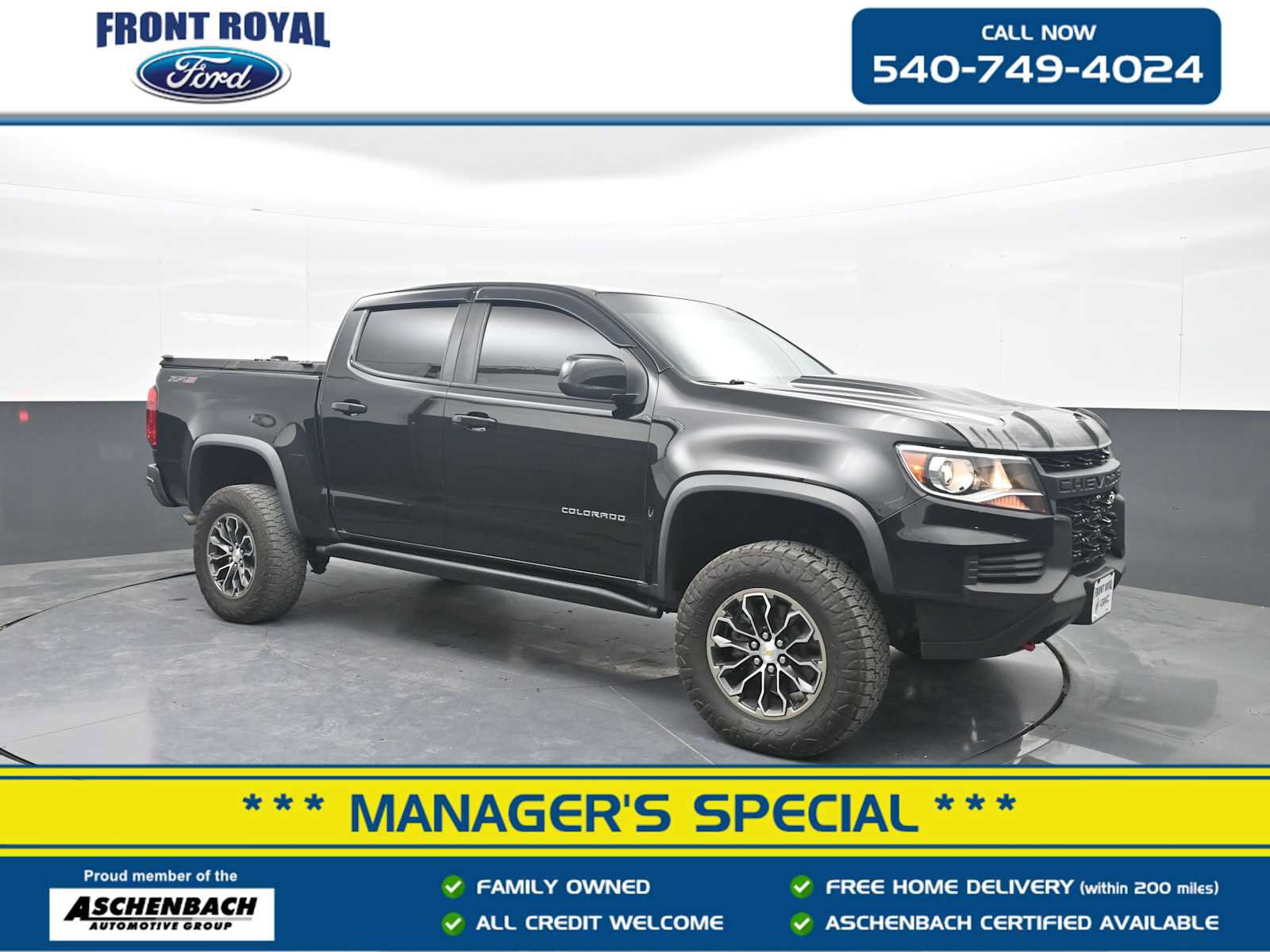 Used 2021 Chevrolet Colorado ZR2 AWD/4WD image 1