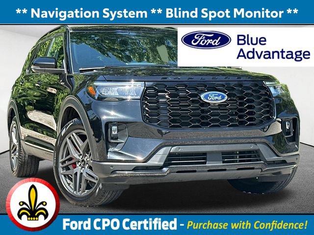 Certified 2025 Ford Explorer ST-Line w/ ST-Line Street Pack