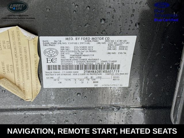 Certified 2019 Ford Flex Limited w/ Limited Appearance Package image 34