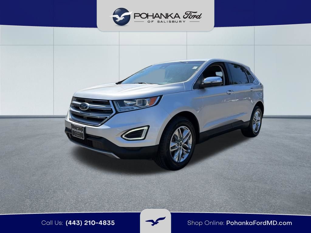 Certified 2018 Ford Edge SEL w/ Ford Safe & Smart Package FWD image 2