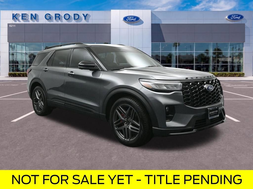 Certified 2025 Ford Explorer ST w/ Sun And Sound Package AWD/4WD 360° Tour