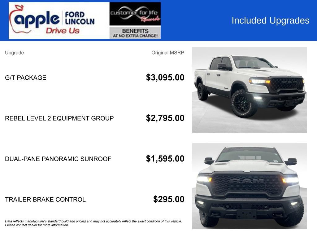 Used 2026 RAM 1500 Rebel w/ G/T Package image 2