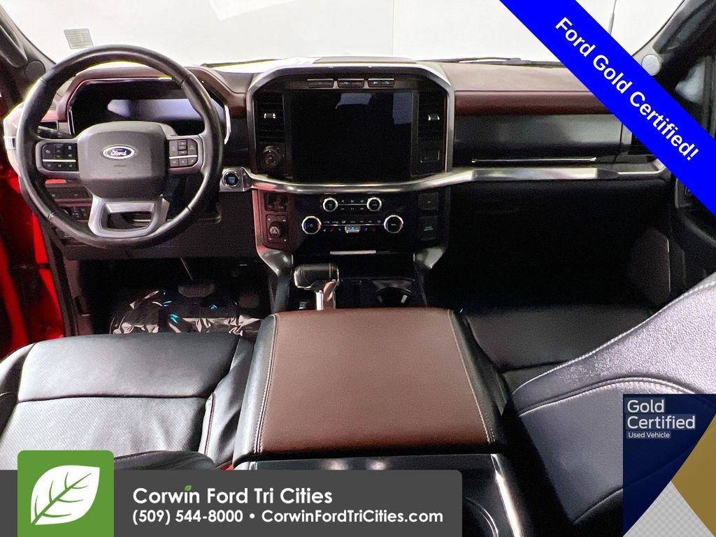 Certified 2023 Ford F150 Lariat w/ Equipment Group 502A High image 11