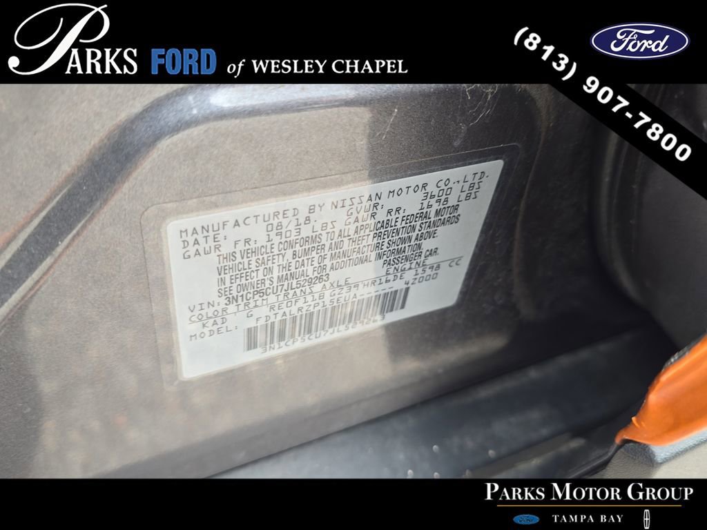 Used 2018 Nissan Kicks S w/ Exterior Electronics Package FWD image 31