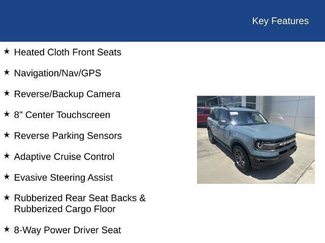 Certified 2022 Ford Bronco Sport Big Bend w/ Convenience Package AWD/4WD image 32