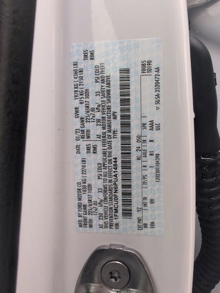 Certified 2023 Ford Escape FWD image 40
