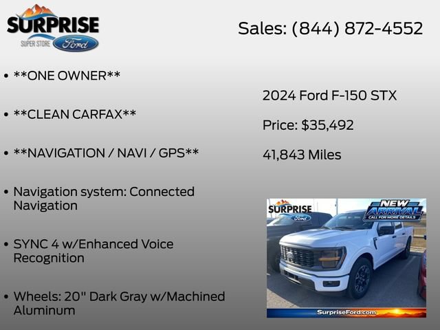 Certified 2024 Ford F150 STX RWD image 7