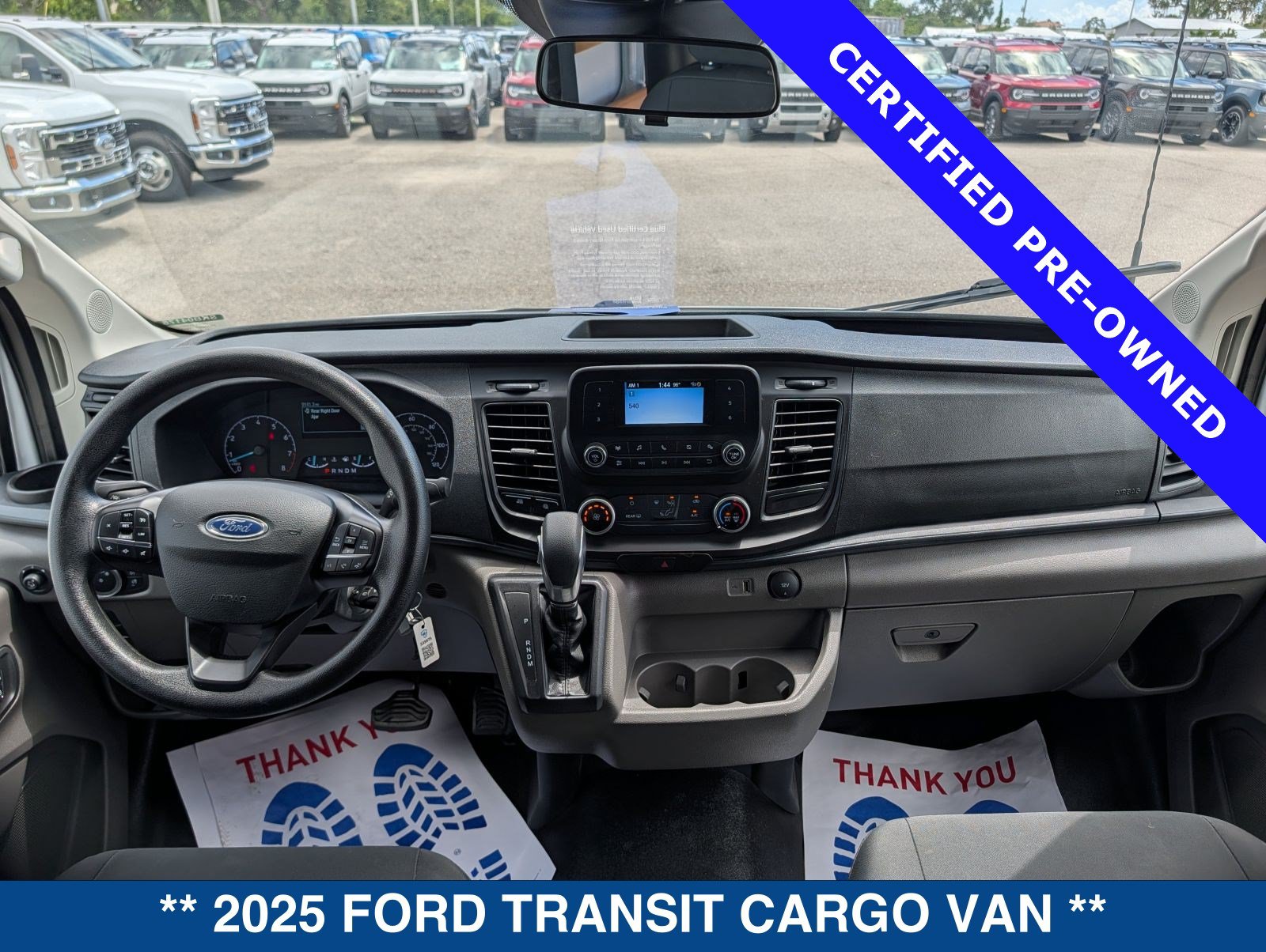 Certified 2025 Ford Transit 250 Low Roof w/ Exterior Upgrade Package RWD image 17