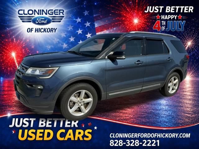 Certified 2018 Ford Explorer XLT w/ Equipment Group 202A FWD image 1