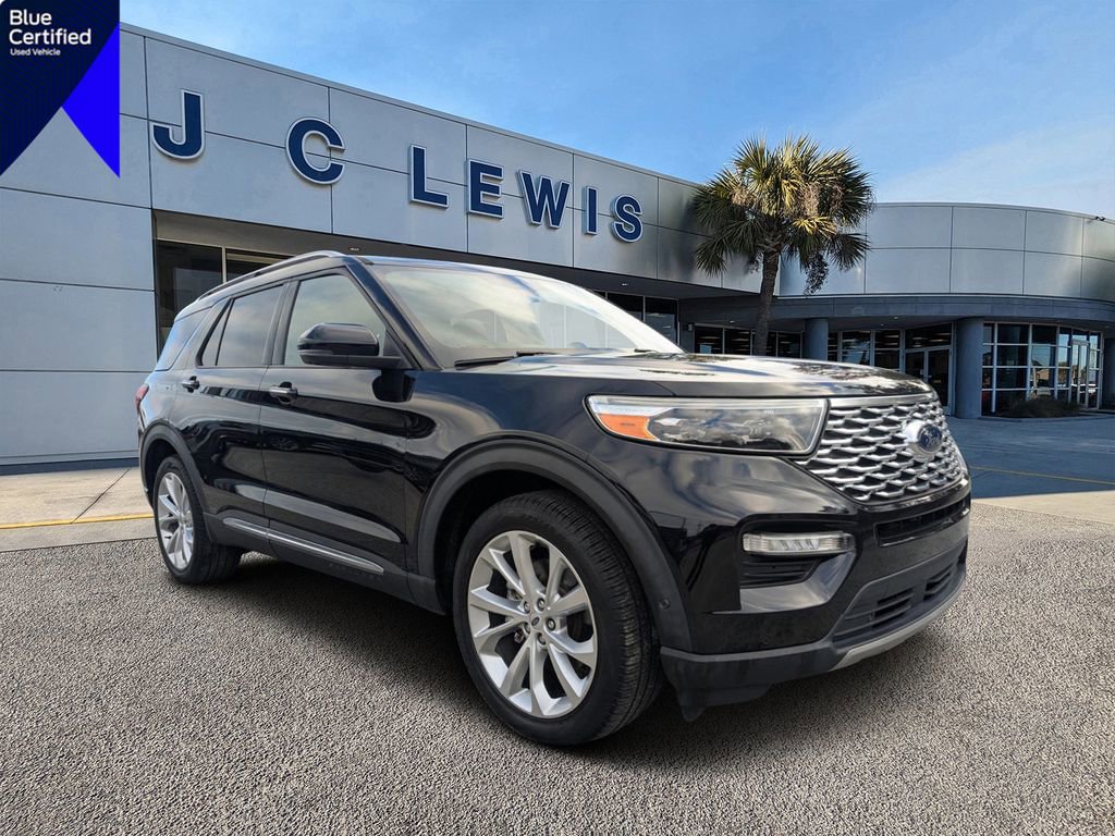 Certified 2022 Ford Explorer Platinum w/ Technology Package image 1