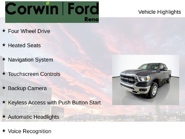 Used 2020 RAM 1500 Big Horn AWD/4WD image 8