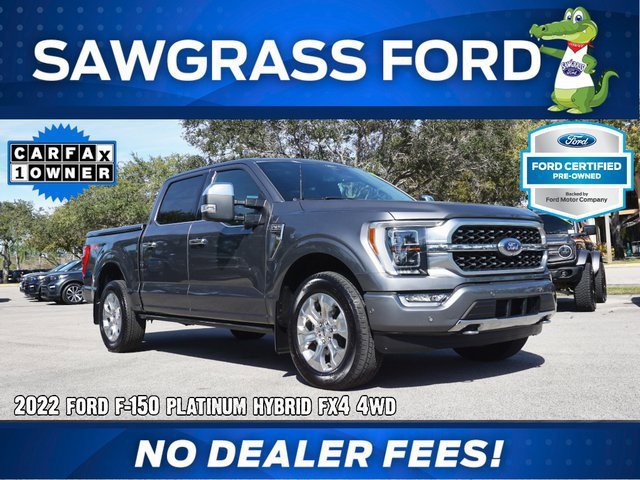 Certified 2022 Ford F150 Platinum w/ Equipment Group 701A High image 5