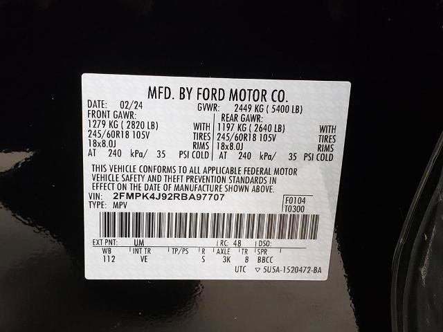 Certified 2024 Ford Edge SEL w/ Convenience Package AWD/4WD image 27