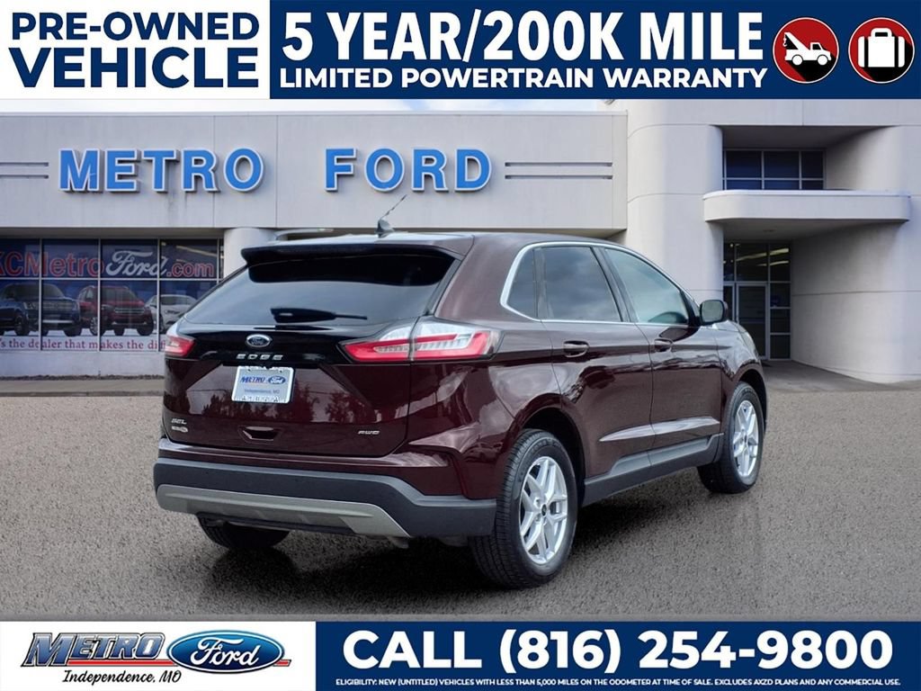 Certified 2023 Ford Edge SEL w/ Convenience Package AWD/4WD image 3