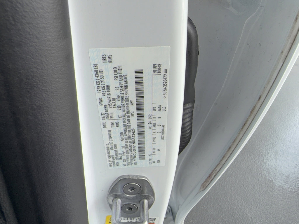 Certified 2022 Ford Escape SEL w/ Technology Package FWD image 30