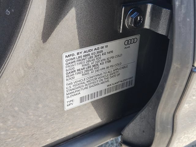 Used 2018 Audi Q7 3.0T Premium Plus w/ Premium Plus Package AWD/4WD image 39