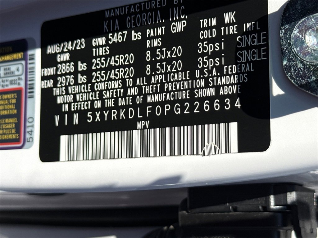 Used 2023 Kia Sorento SX image 35