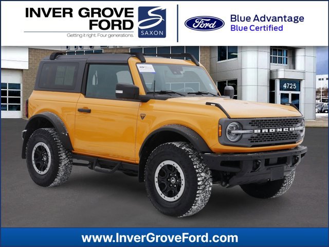 Certified 2022 Ford Bronco Badlands image 1