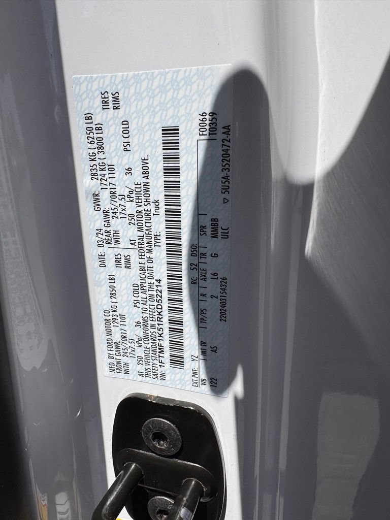 Certified 2024 Ford F150 XL RWD image 30