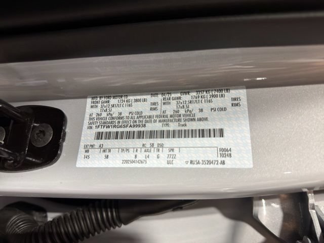 Certified 2025 Ford F150 Raptor AWD/4WD image 36