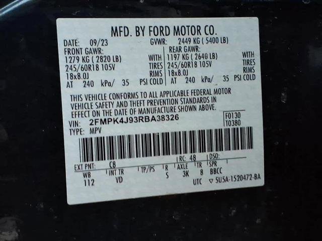 Certified 2024 Ford Edge SEL w/ Convenience Package image 24