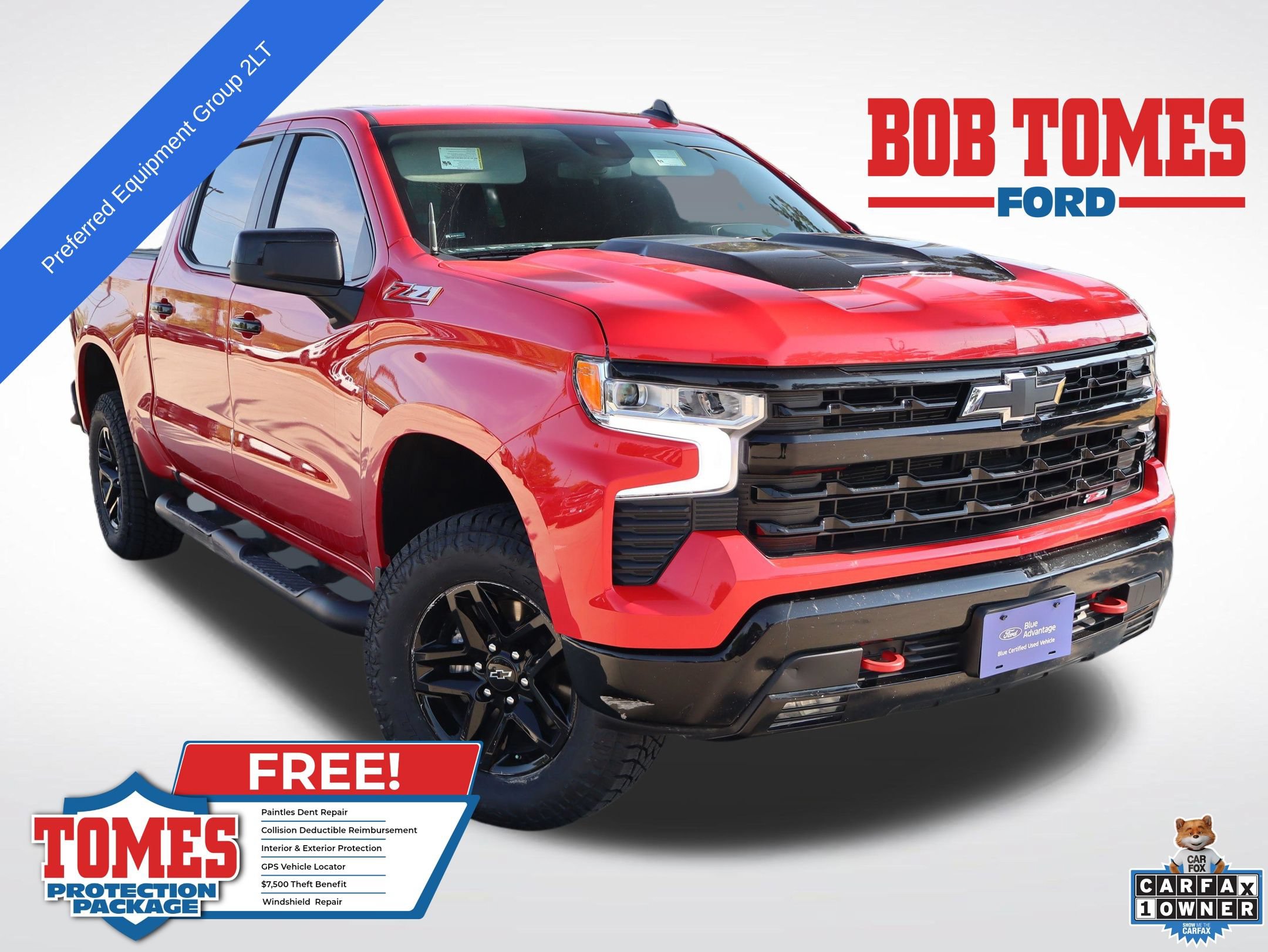 Used 2024 Chevrolet Silverado 1500 LT Trail Boss w/ Convenience Package II AWD/4WD image 1
