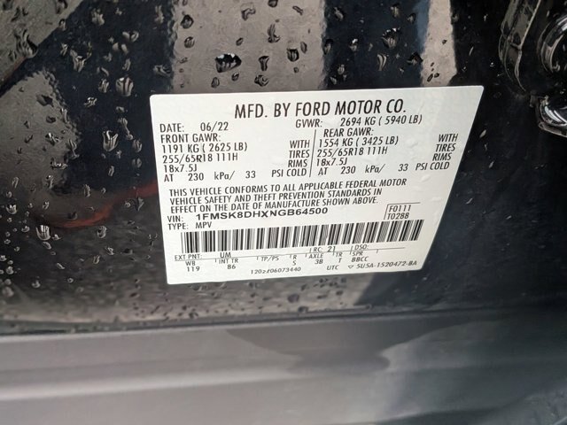 Certified 2022 Ford Explorer XLT AWD/4WD image 40