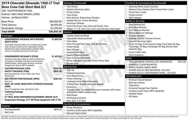 Used 2019 Chevrolet Silverado 1500 LT Trail Boss image 5